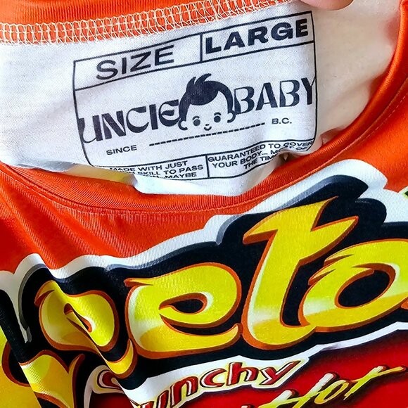 Cheetos Flamin Hot Logo, Chester Cheetah Graphic Tee, Large Shirt - Picture 4 of 4